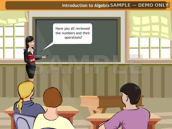 Lesson frame: Introduction to Algebra · Class 6 Maths